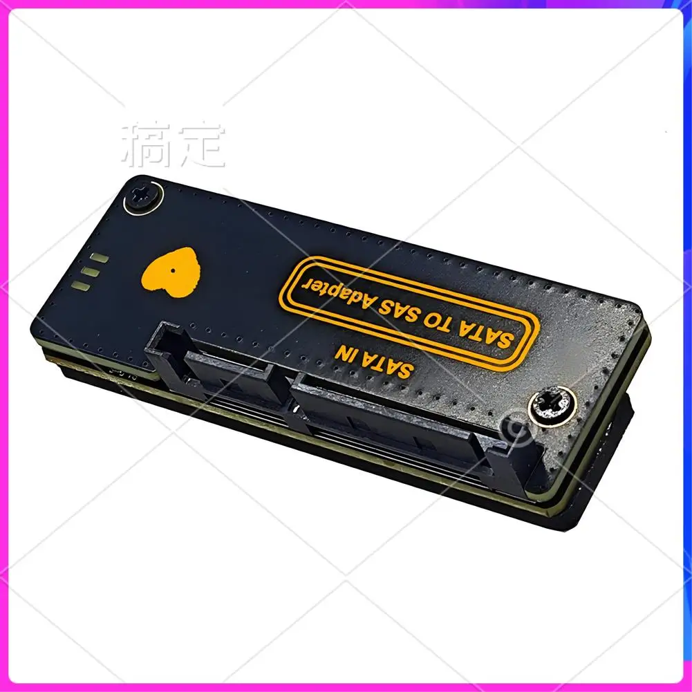 

AP-Desktop SATA To SAS Adapter Converter 6Gbps SATA (7&15)22Pin Male To SAS 29Pin Expansion Card For 2.5In 3.5In SAS HDD