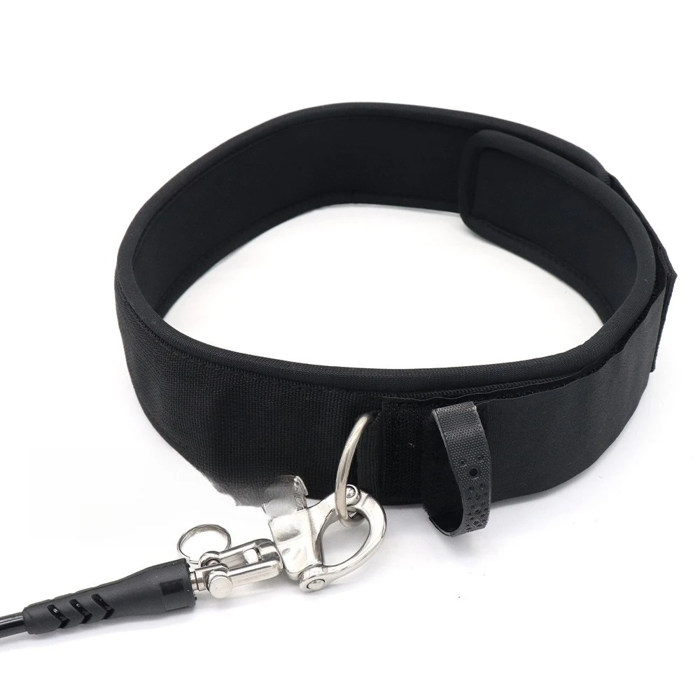 Adjustable Quick Release Waist Rope  Hydrofoil Surf Waist Belt Coiled Leash For Wing Board Rope Surfboard Accessory