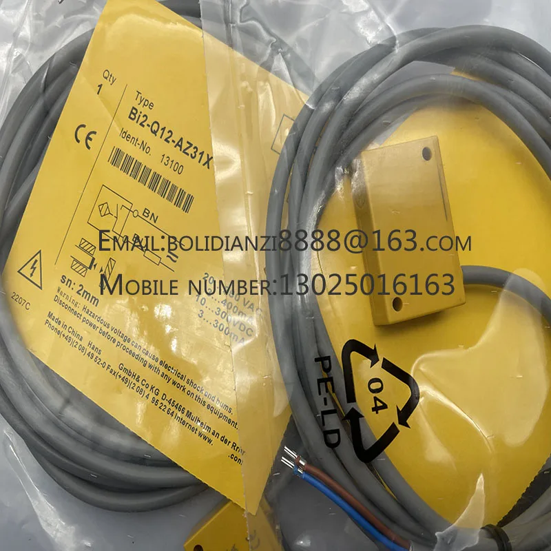 Novo sensor de interruptor de proximidade BI2-Q12-AZ31X NI4-Q12-AZ31X RZ31X em estoque