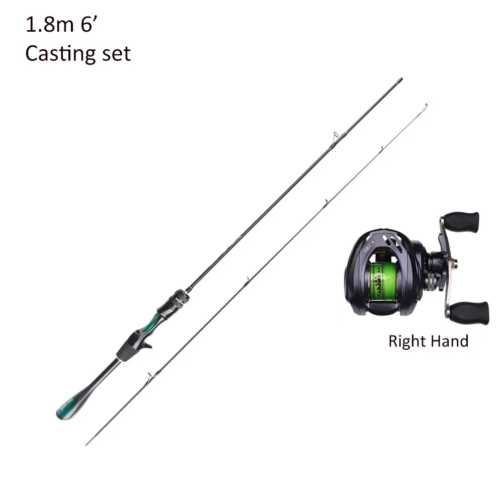 FISHINGFANS ORCA ULTRALIGHT UL MASSIEVE TIP TAPERED HANDVAT LAKE RIVER SPINNING CASTING FISHING ROD