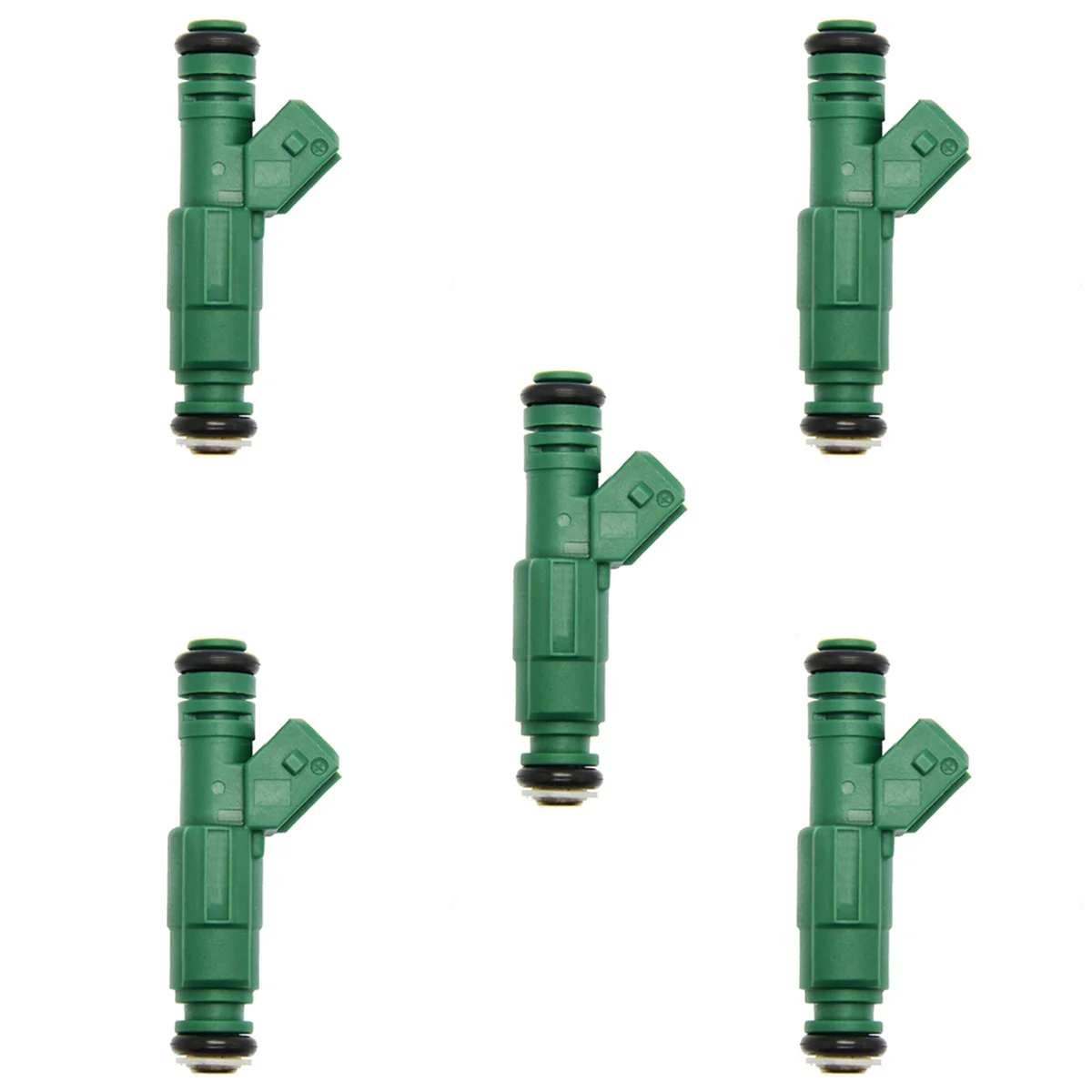 5X Green Giant 42Lb E85 440Cc Fuel Injector 0280 155 968 0280155968 Fuel Injector for -AUDI VOLVO Golf