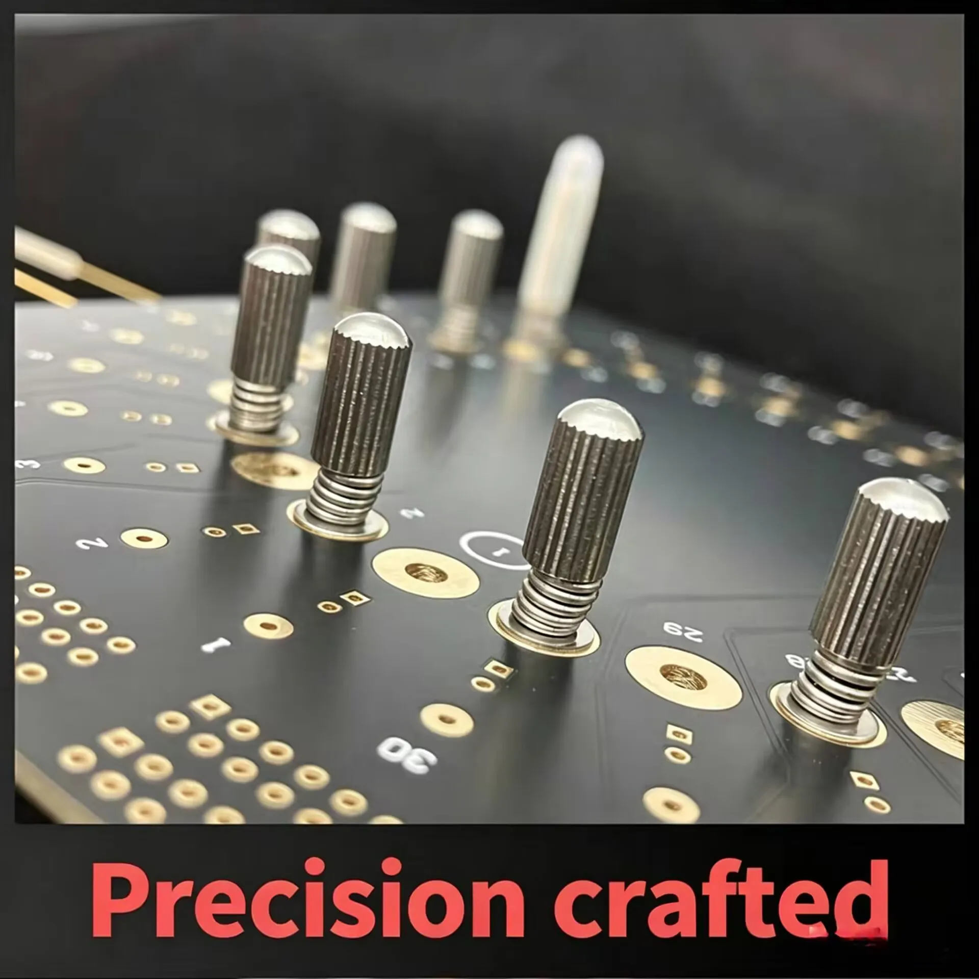 Gold-Plated Probe Positioning Tool for SD Card SSD Chip Flying Wire PC3000 FE Data Recovery Electronics Testing Repair