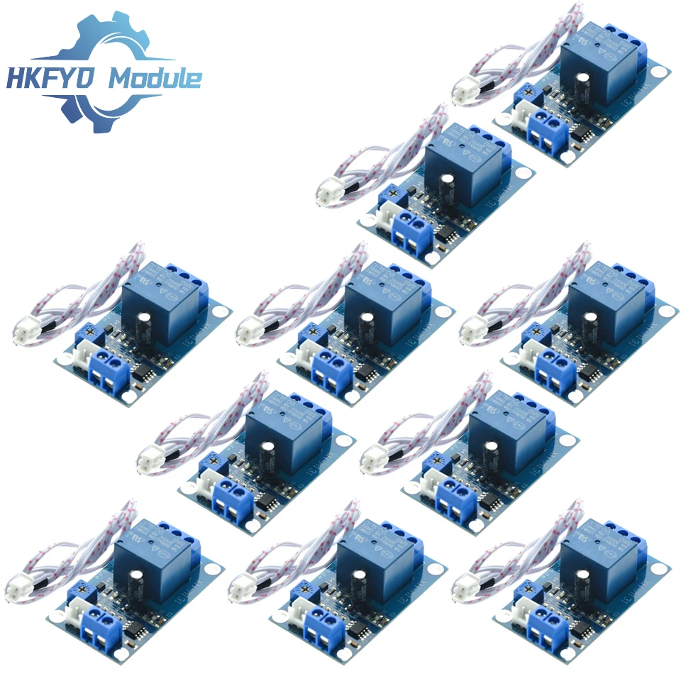 1-10PCS XH-M131 DC5V12V24V สวิทช์ควบคุมแสงรีเลย์โมดูลเซ็นเซอร์ตรวจจับความสว่างอัตโนมัติโมดูลควบคุม