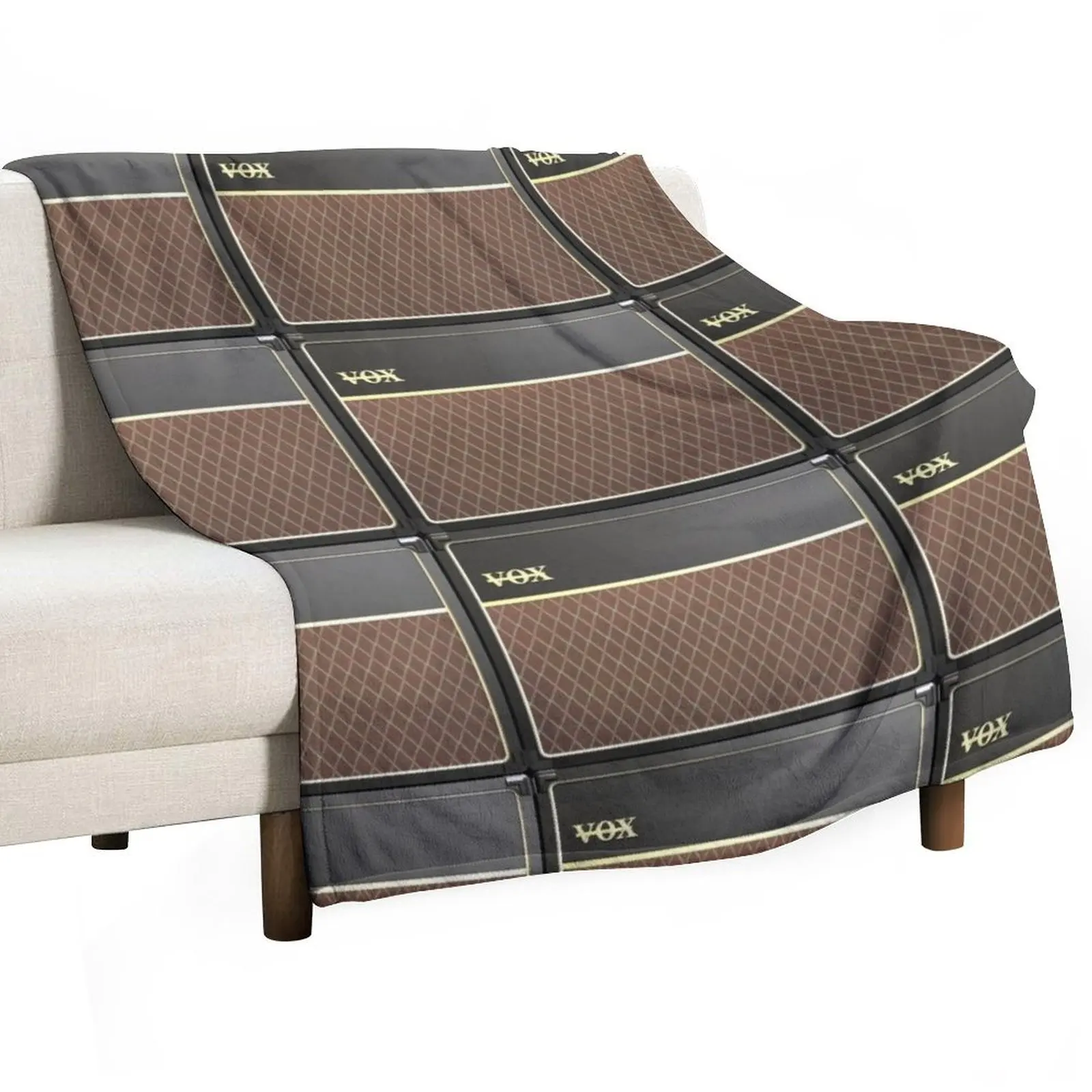 

A wall of sound Throw Blanket Bed Fashionable bed plaid Blankets