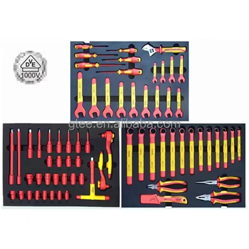 Safety Insulated Hand Tools, High Voltage Insulation Kit Servicing, New Energy Vehicle and daily auto maintenance repair tasks