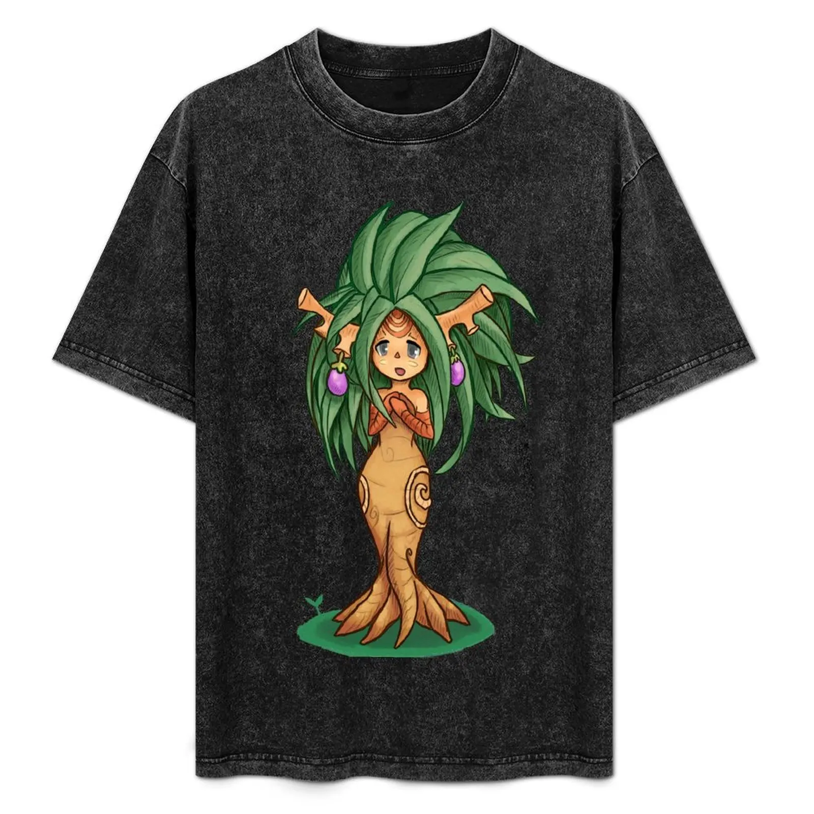 Camiseta Dryad Secret of Mana - Seiken Densetsu, sin planchar, informal, de manga corta