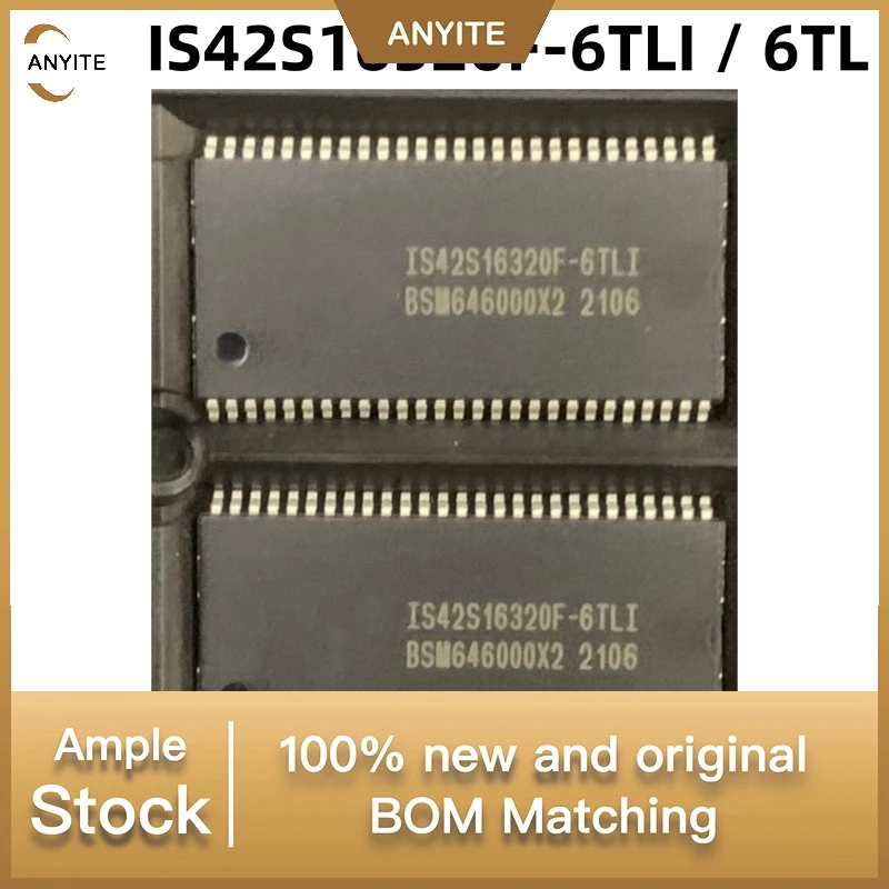 

Новый 5 шт./лот IS42S16320F-6TLI IS42S16320F-6TL IS42S16320F-7TLI IS42S16320F-7TL IS42S16320F-6 IS42S16320F-7 IS42S16320