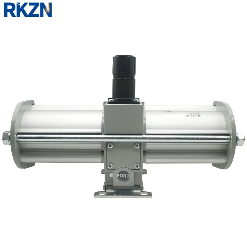 Air Pressure Booster Regulator VBA40A-04 VBA42A-04 VBA43 Pneumatic Boosting Valve With Gauge VBA40A-04GN VBA42A-04GN VBA43A-04GN