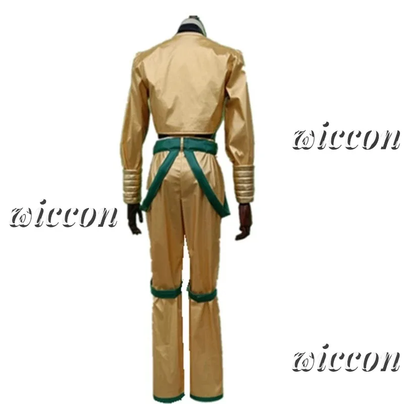 2025 22 Anime Adventure Movie Bizarre Dio Brando Cosplay Yellow Full Set Halloween Christmas Carnaval Costume