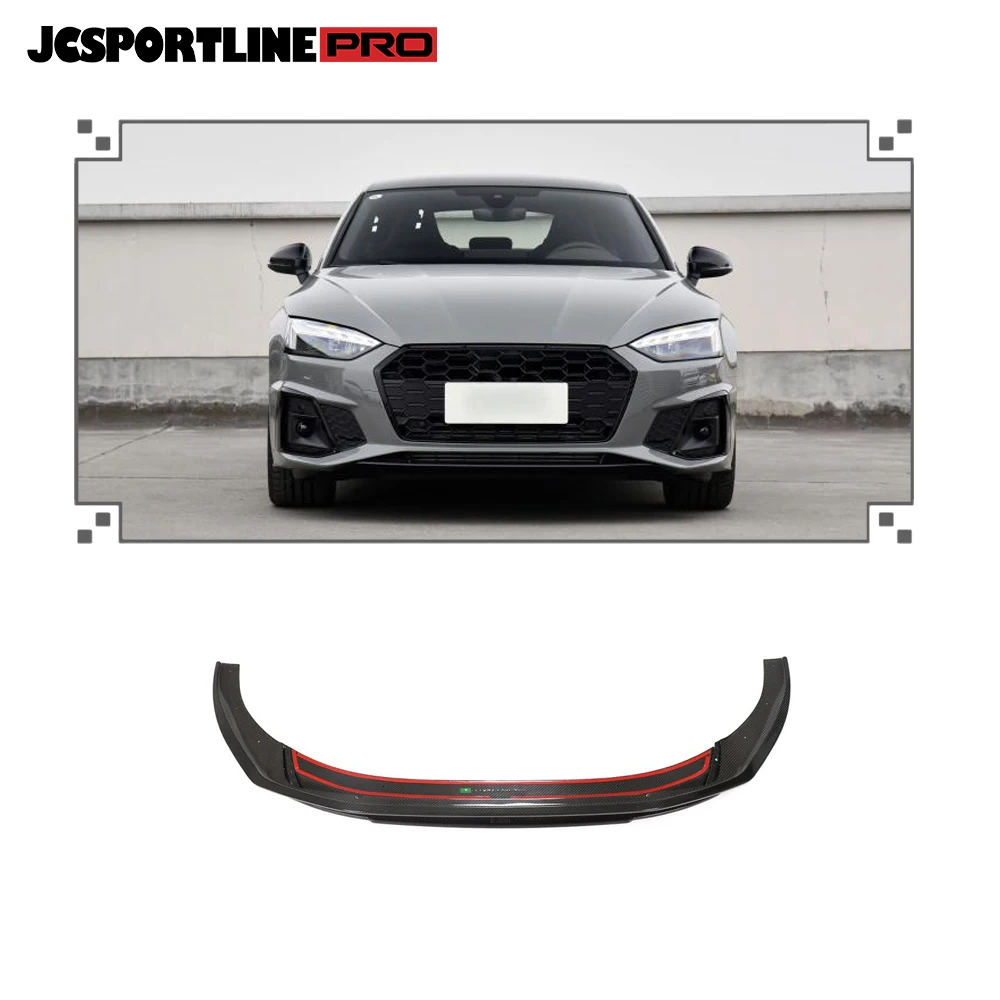 

Aero body kit Dry Carbon Fiber Car Front Bumper Lip for Audi A5 S-LINE S5 B9 2-Door 4-Door 2020-2023