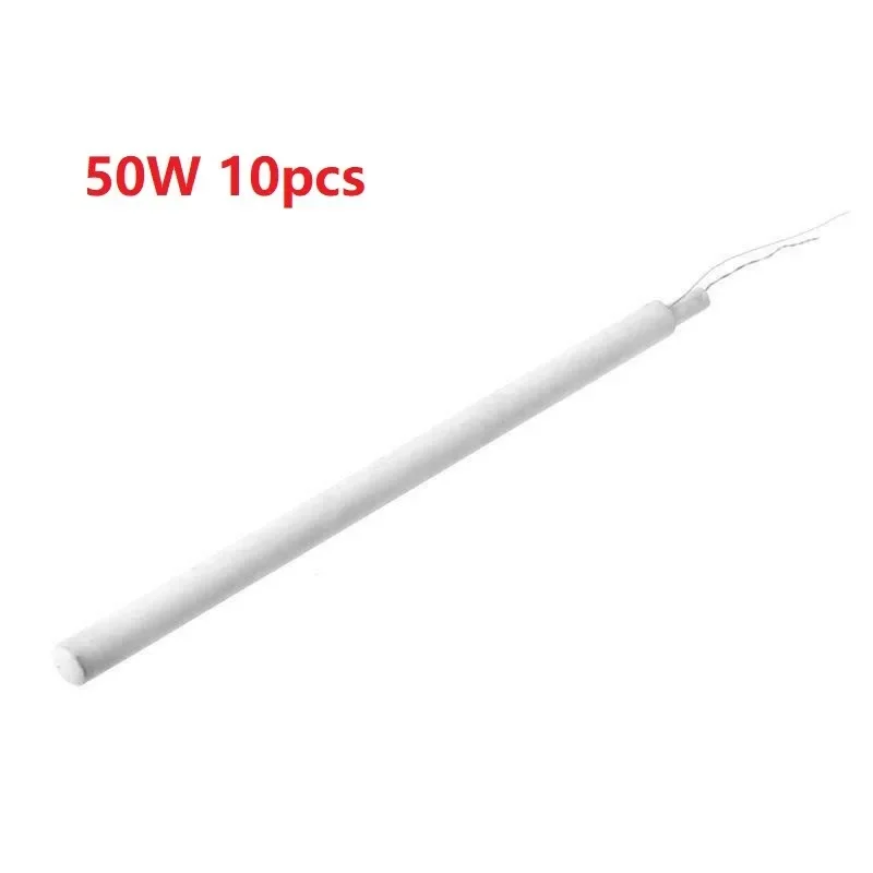 10 peças 220v 20w 35w 50w elemento de aquecimento de ferro de solda elétrica núcleo cerâmico aquecido interno para equipamentos de soldagem