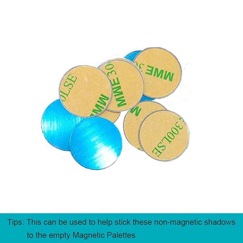 25 pcs Round Metal Stickers For Eyeshadow,To Hold Your Eye Shadow On Our Magnetic Eyeshadow Palette Tightly