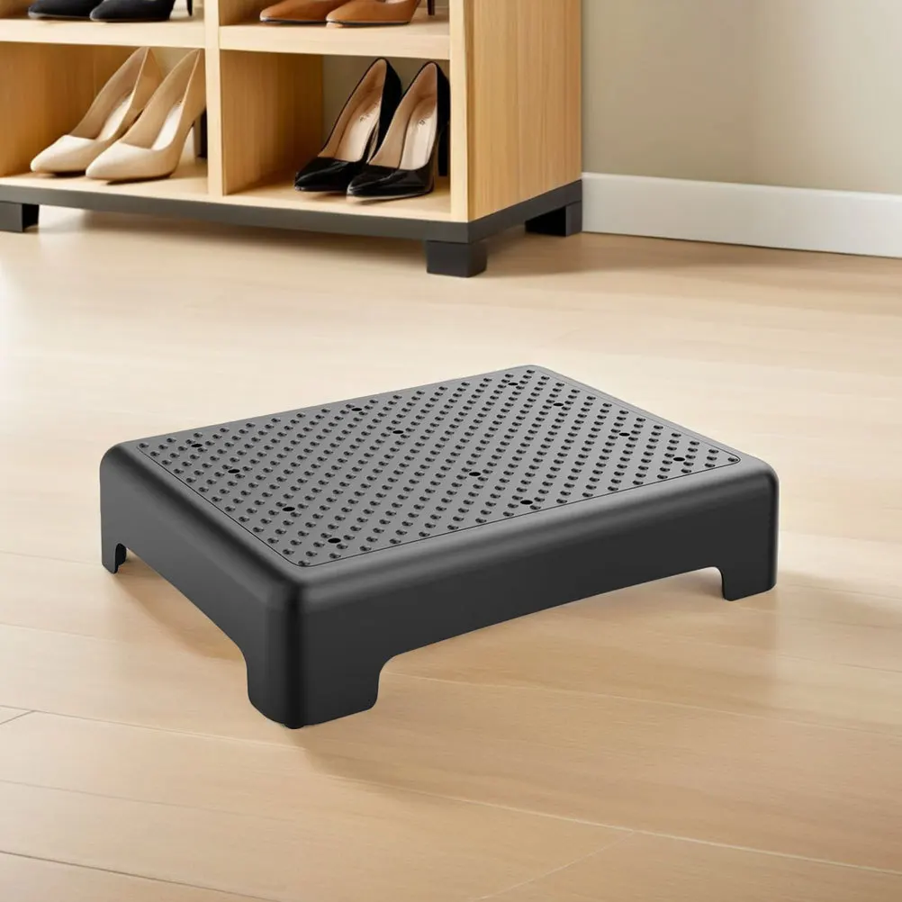 

Step Stool Small for Elderly and Non-Slip Portable Bedroom Bathroom Kitchen Round Step Stool Steps for Elderly