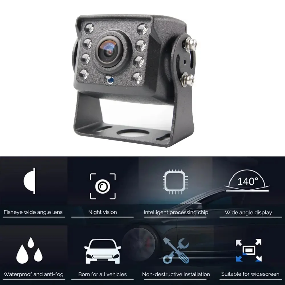 New Car Rear View Camera Night Vision Reversing Auto Parking Camera CCD Waterproof LED Auto Backup Monitor Wide Degree HD Video