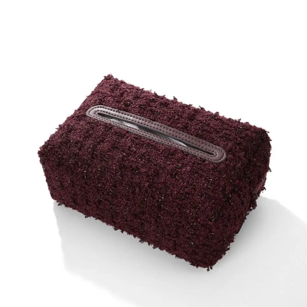 

Light Luxury Car Seat Back Tissue Bag Exquisite Hanging Type Car Tissue Boxes Universal High Quality Automotive Napkin Holder