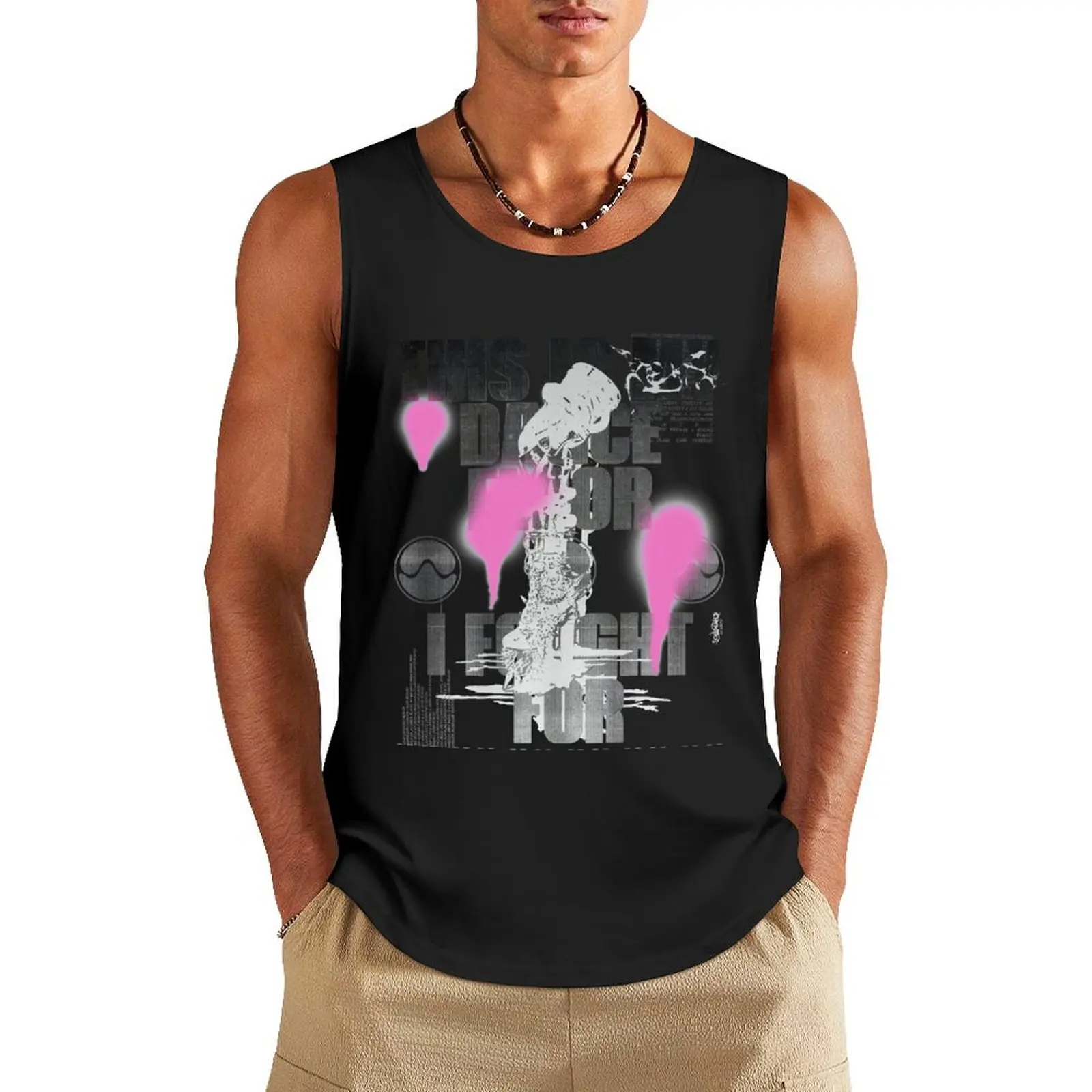 

DAWN OF CHROMATICA TSHIRT III Tank Top men clothings sleeveless Gym man