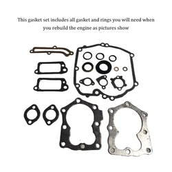 For Briggs & Stratton 590508?Engine Gasket Set Replaces 794307 497316 Motorcycle Parts Engine Gasket Set