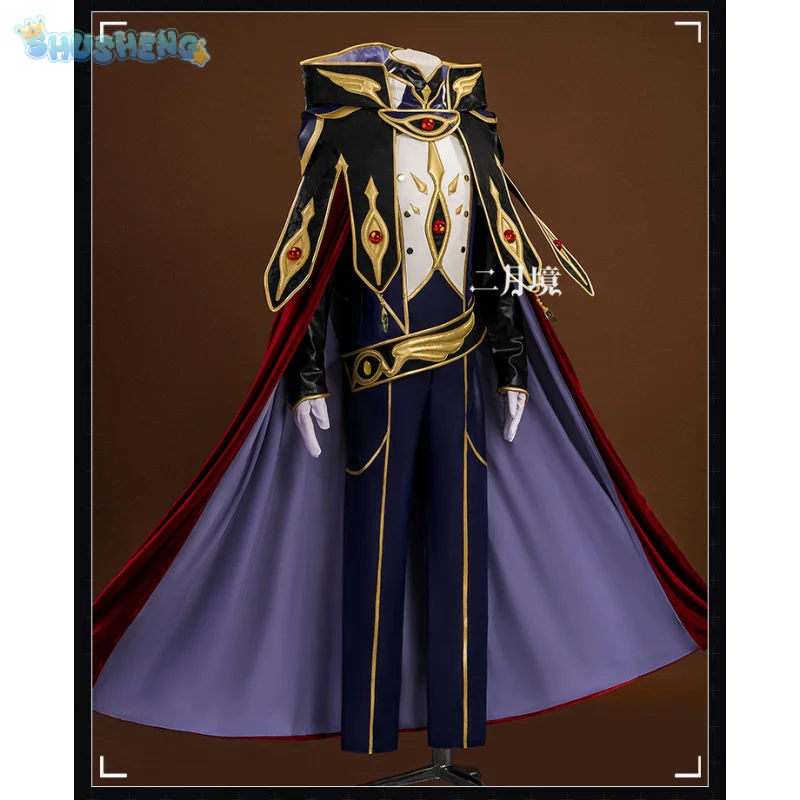 Kostum Cosplay Knight of Seven The Knight of Zero Mantel Sabuk Pelindung Bahu Sarung Tangan Pria Wanita Seragam Halloween Baru