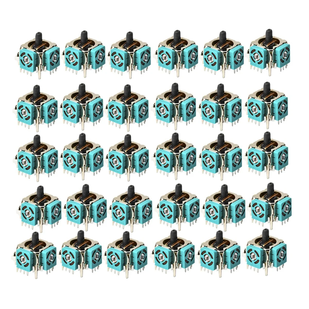 30PCS 3D Joystick Potentiometers for XBOX 360/PS2 Game Controller 3D Analog Joystick B10K for PS2