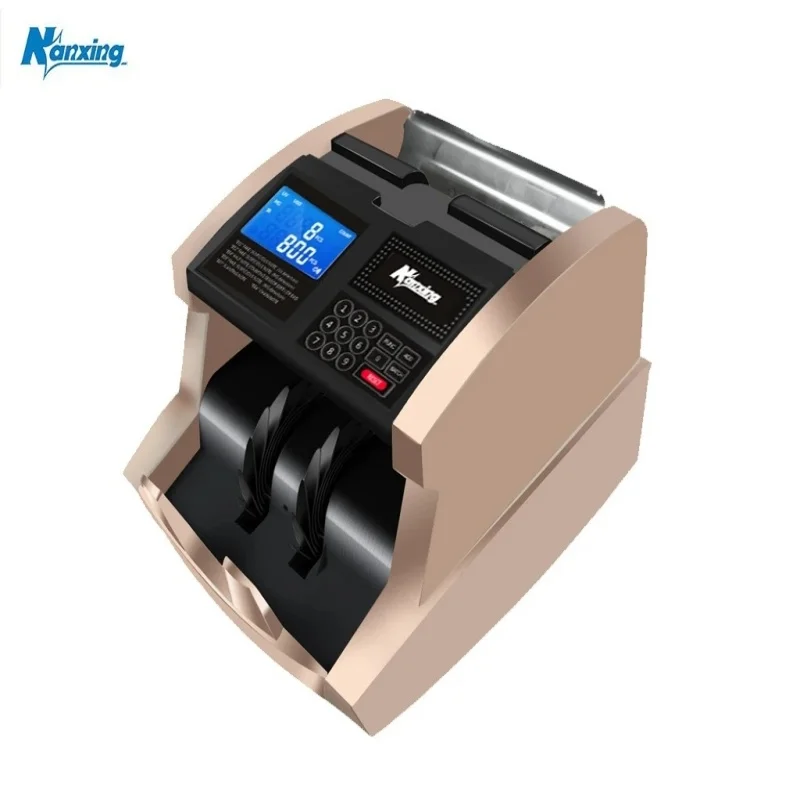 Portable Mini Money Counter Worldwide Currency Cash Banknote Bill Counting Machine Detector with UV/MG/WM Counterfeit Detection