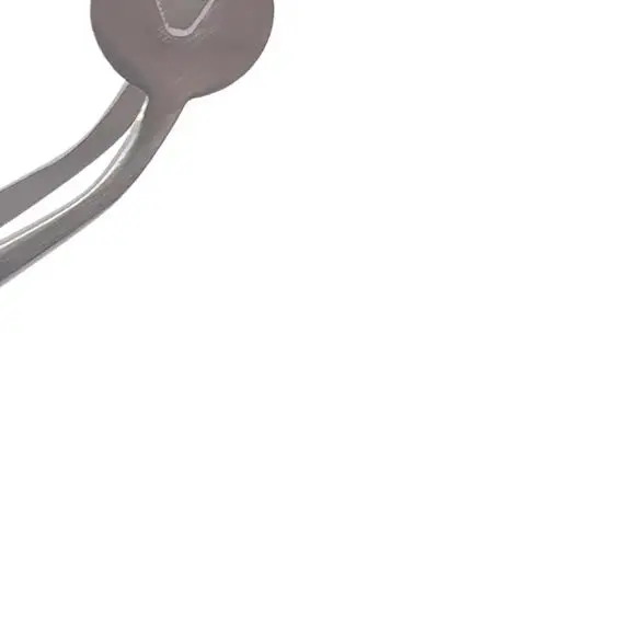 

Stainless Steel Corn Tweezer for Dental Surgery Single/Double Hole Tip Suture Tool for Precise Stitching & Operation