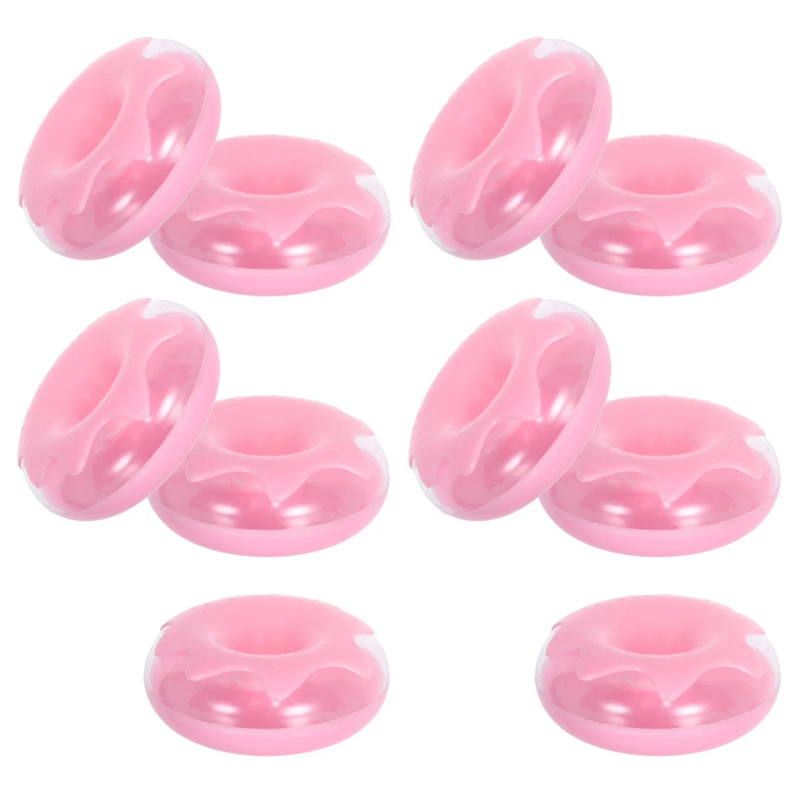 

10Pcs Cute Donut Candy Box Small Storage Container for Sweets Chocolates Cookies Jewelry Trinkets Birthday Wedding