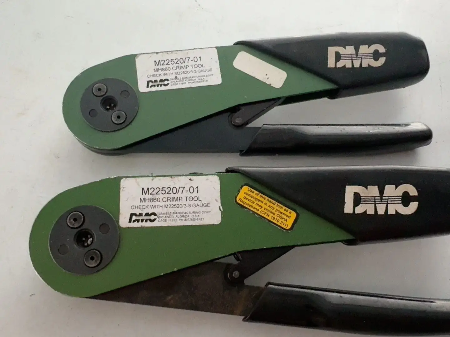 

Клещи для обжима проводов M22520/7-01 MH860 (инструмент для обжима)