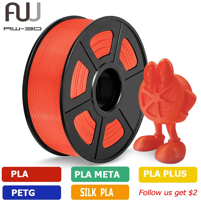 JAYO PLA/PETG/SILK/PLA Meta Filament 1Roll 3D Printer Filament 1.75mm 3d Filament PLA Printing Materials for 3D Printer&3D Pen