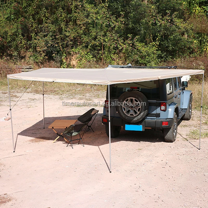 

Outdoor Self Driving Camping Equipment This 270 Awning Car Side Tent Covered Portable Sun Shade Canopy Shelter Camper
