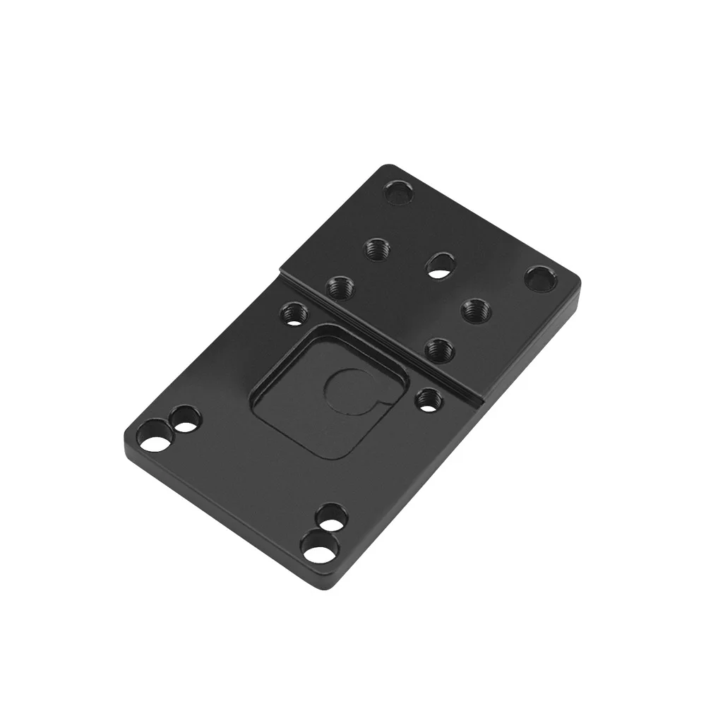 Base de placa de montaje táctica de acero inoxidable para Taurus PT111 G2 G2c G2s Original G3 Glock G17 G19 G22 G34 G43X caza al aire libre