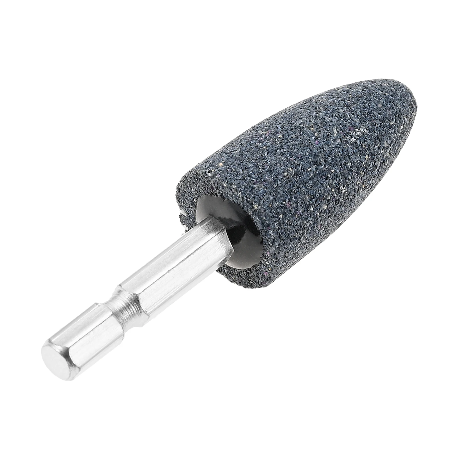 Broyeur de sable cylindrique en corindon avec tige hexagonale de 1,4 ", tête de 20mm, meuleuse à cône, charbon de meulage, perceuse, accessoires d'outils à distance, 10 pièces