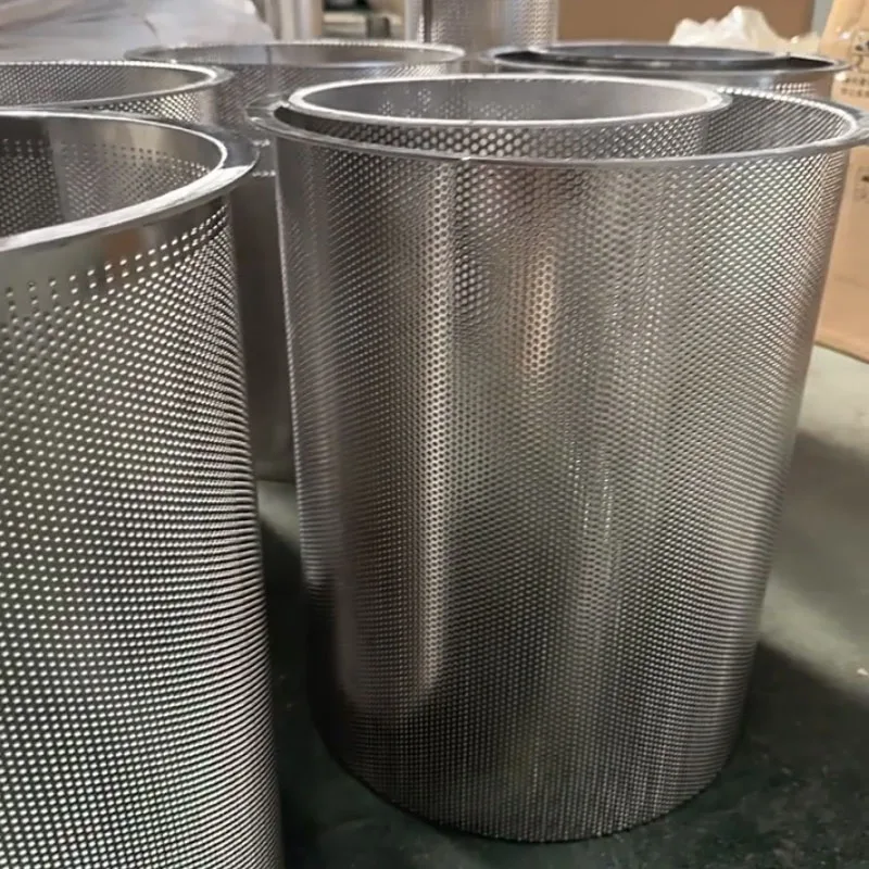 1# 2# Easy clean titanium Dual phase Steel 2507|2205 Professional Bag Filter Basket strainer for industrial water filter housing