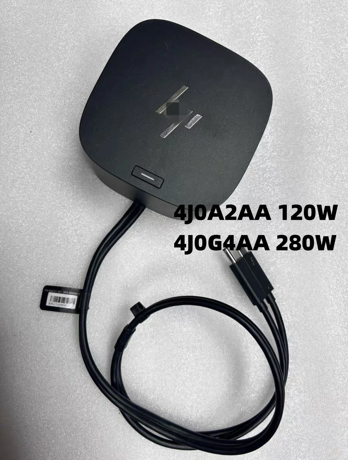 

Оригинальная док-станция для HP Thunderbolt 4 USB-C Base 4J0A2AA 120W / 4J0G4AA 280W с адаптером переменного тока