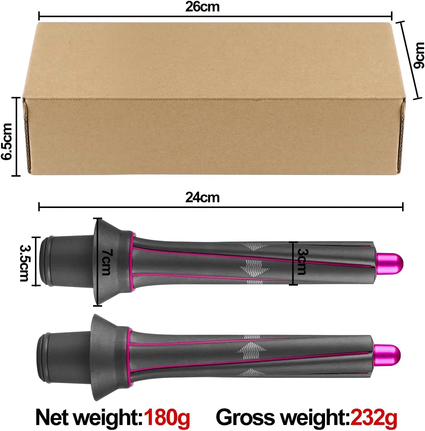 Haartrockner-Lockenaufsatz, verbesserte automatische Lockendüse für Dyson Supersonic HD16 Nural HD15 HD08 Haartrockner-Zubehör – Detail 6