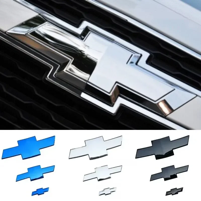 Car Front Badge Sticker Styling for Chevrolet Sail Sedan Trax Cruze Hatchback Malibu Cavalier Monza Equinox Orlando Rear Emblem