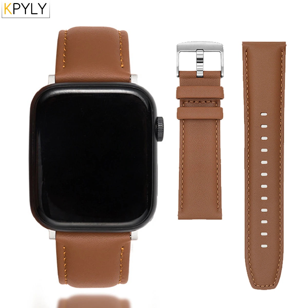 

Genuine Leather Band for Apple Watch Ultra 49mm Bracelet 42MM 38MM 44MM 40MM 41MM 45MM 49 Strap for iWatch Belt 8 7 6 SE 5 4 3