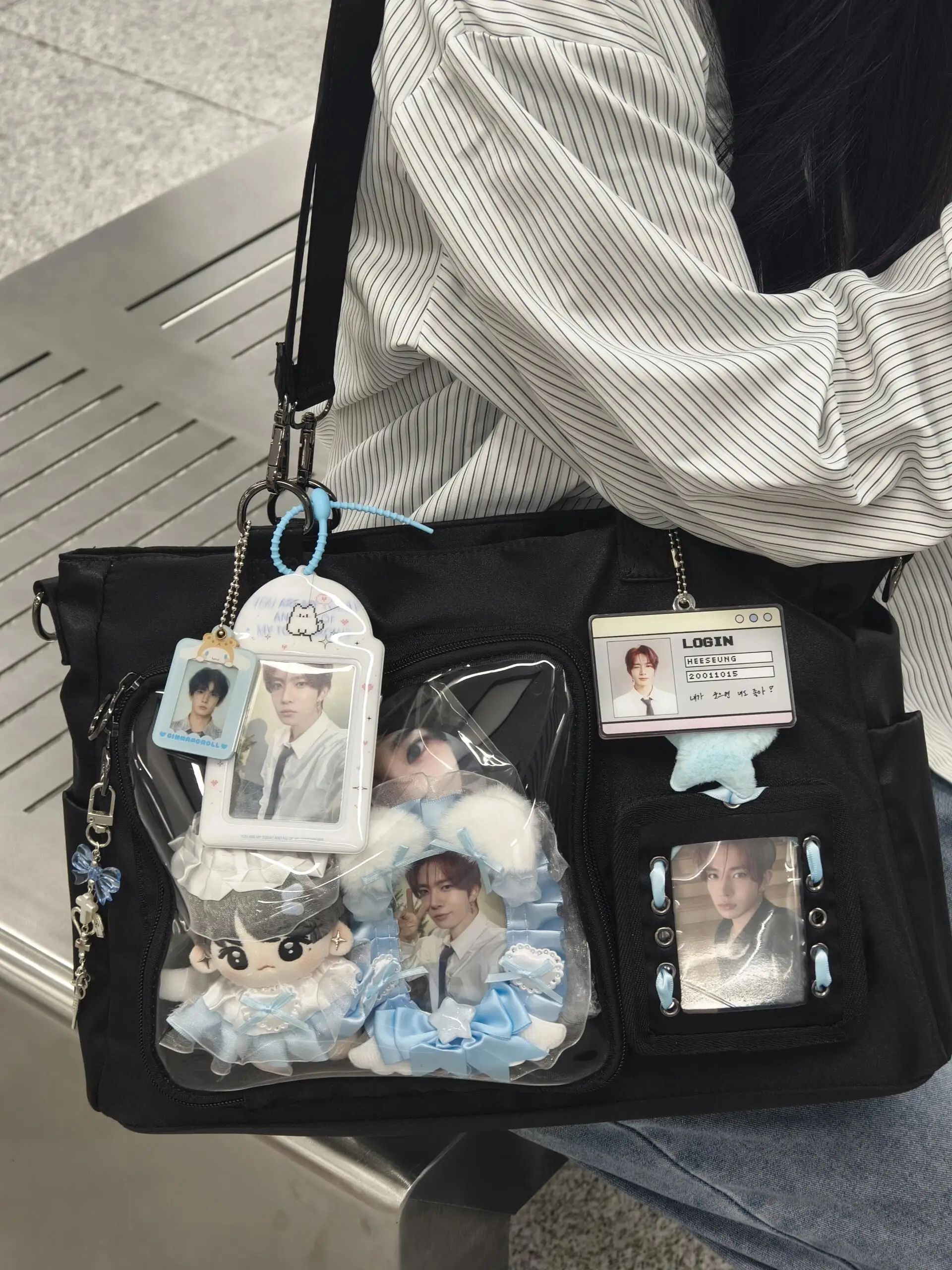 

2025 New Sle Large Capaci Doll ain Pain Bag Daily Commuting Versatile Sna Quanti Crossbody Bag Tote Bag