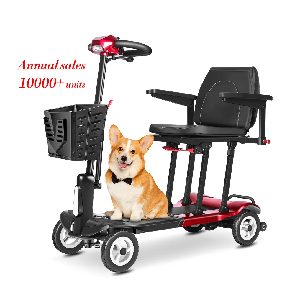 2026 Neue Ankunft Ultra-Leicht Faltbarer Mobilitatsscooter 14kg 15kg 125kg Lastkapazitat Brushless Motor Dual Battery Scooter
