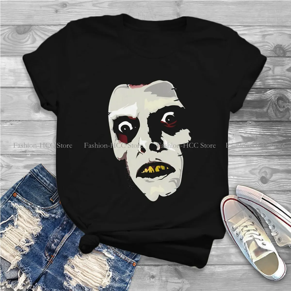 The Exorcist Movie Polyester TShirts Classic Distinctive Homme T Shirt Funny Clothing