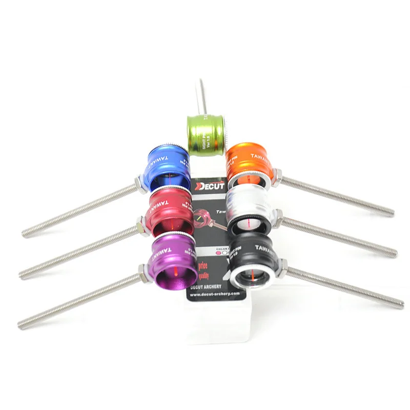 Archery Recurve Bow Sight Scope Sight Pin 0.5/0.75/1.0 Optical Fiber Arrow Aluminum Alloy Sight Shooting Hunting Accessories