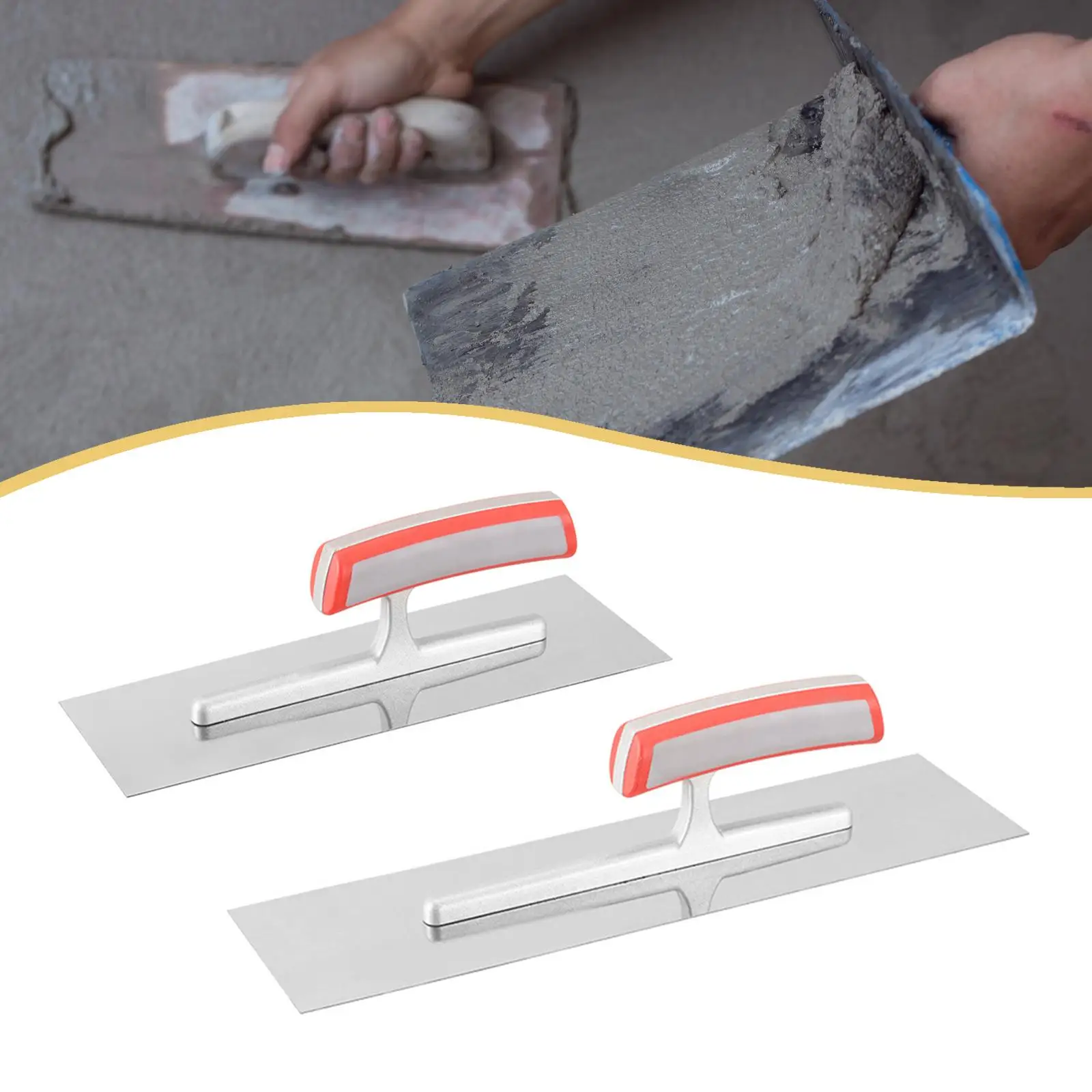 Truelle de plâtrage truelle d'écumage de plâtrage pour revêtements de piscine de sol de carrelage