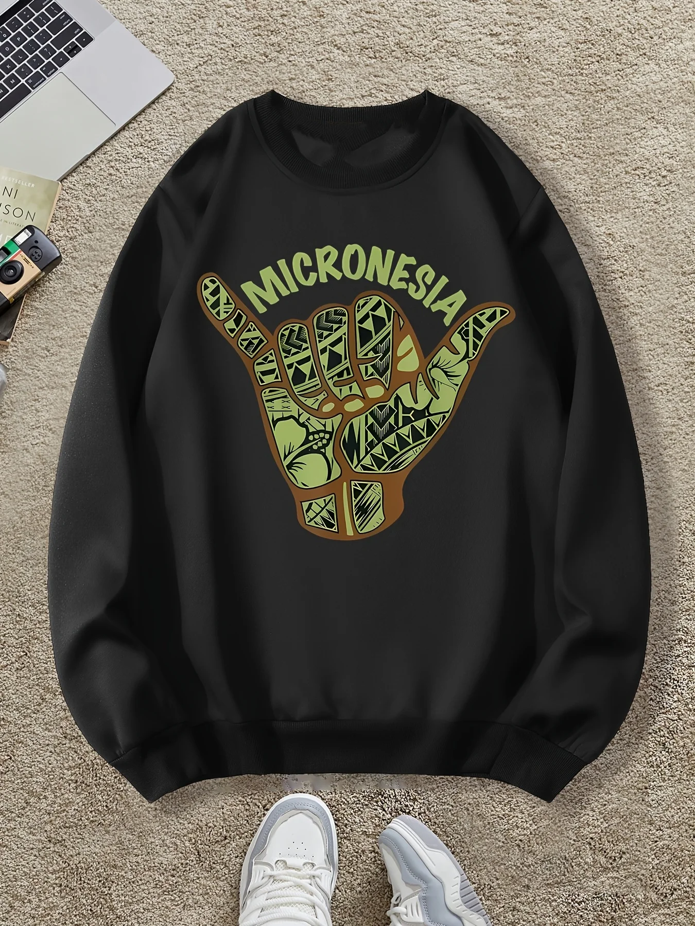 

Осенне-зимняя мужская и женская спортивная одежда с длинными рукавами и принтом в стиле хип-хоп, повседневная свободная уличная одежда