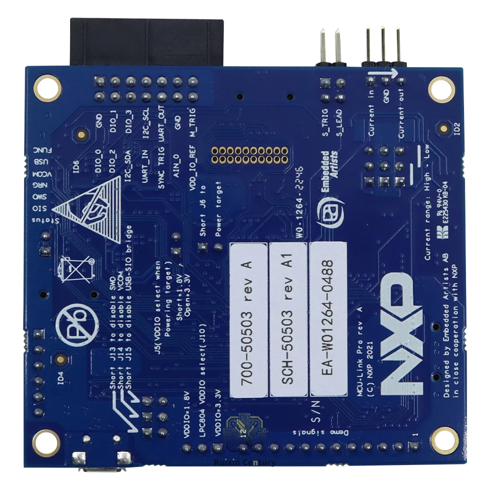 FOR MCU-Link Pro Debug Probe Kit LPC55S69 CMSIS-DAP J-Link LITE SWD Programmer with USB Bridge Energy Measurement