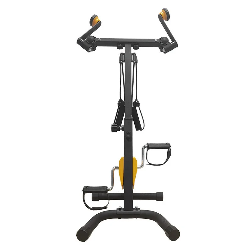 2026 Folding Pedal Exercise Bike  Fitness  Seniors Home   Rehabilitation Bicycle Handrail Cycling Stepper Leg Pedal Trainer