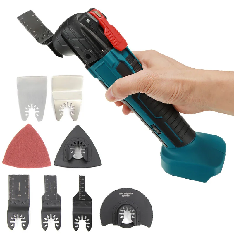 Cordless Oscillating Tool for Makita 18V Li-ion Battery Electric Saw Trimmer Trimming Shovel Cutting Machine Woodworking Tool