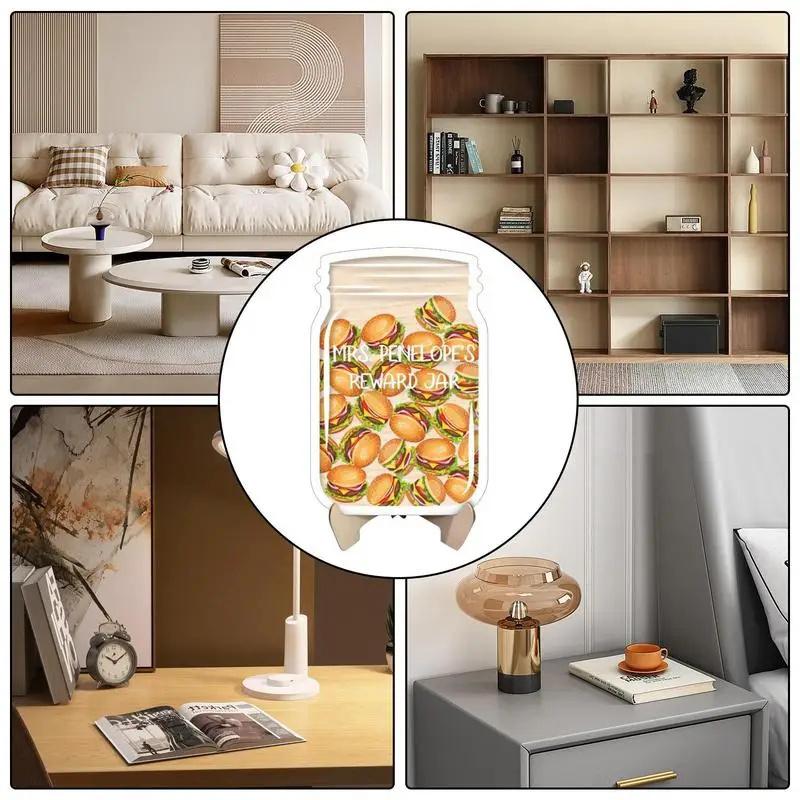 Potty Training Reward Box With Cute Pattern Reward Jar For Kids Behavior Reward Jar Classroom Fill The Jar Classroom Reward