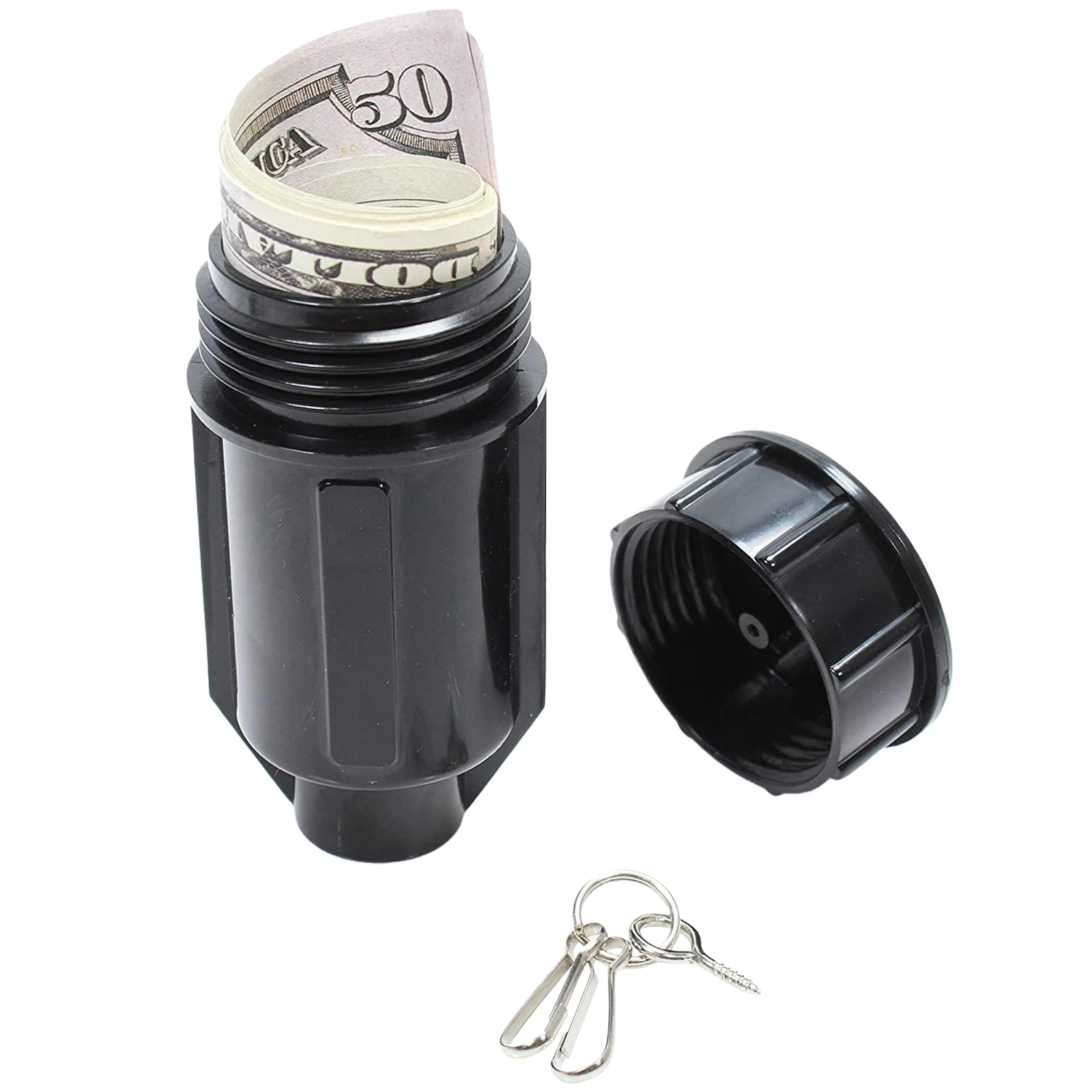

Sprinkler Key Cash Hider Holder Realistic Sprinkler Head Key Holder for Outdoor Garden Yard Easy Push Into The Ground