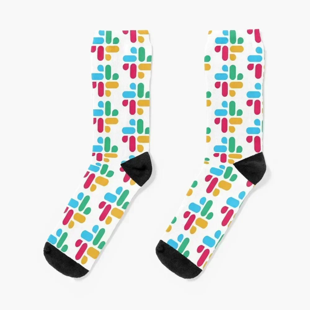 

Slack Logotype Socks Crossfit cotton Novelties Wholesale Girl'S Socks Men's