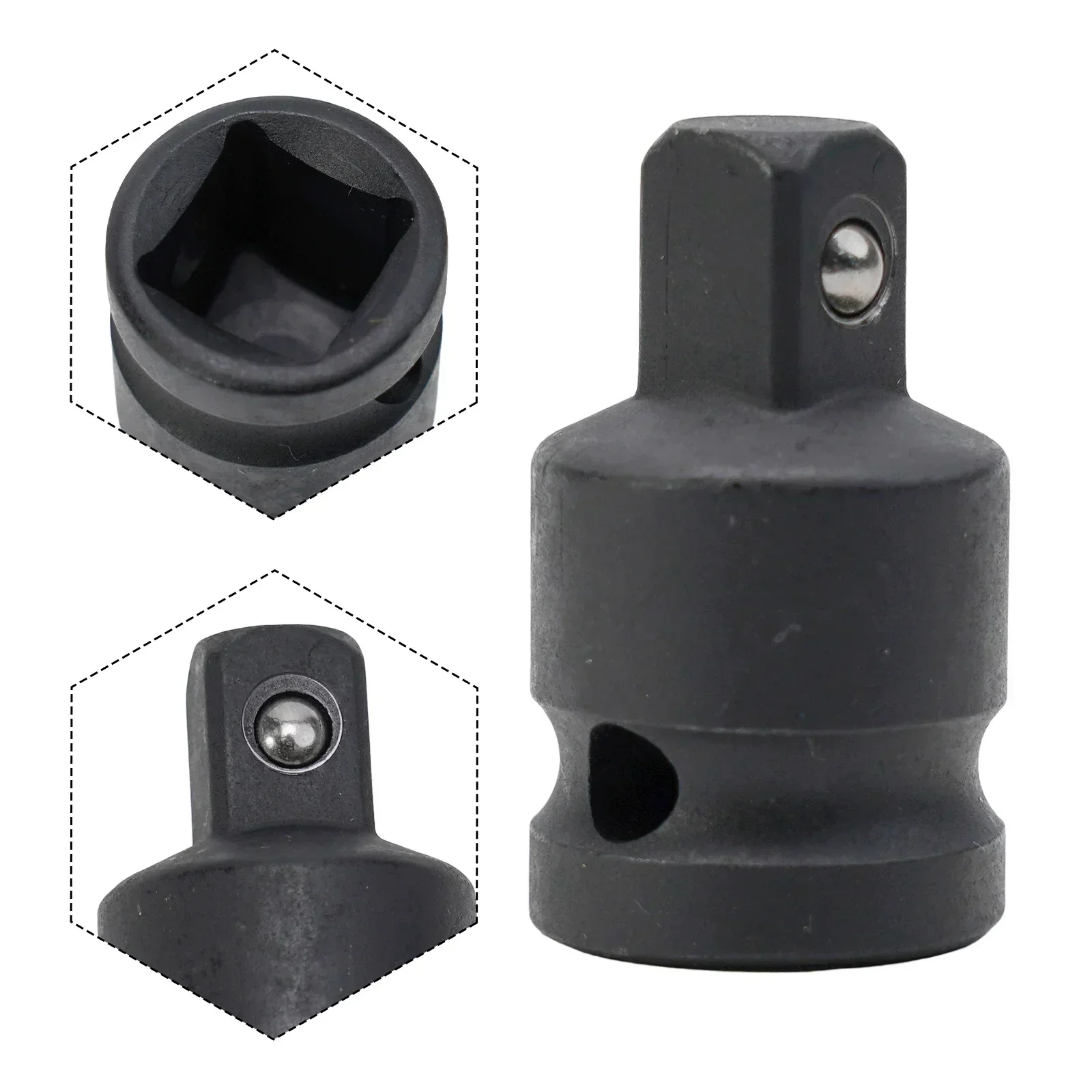 1pc Socket Convertor Adaptor Reducer 1/2 To 3/8 3/8 To1/4 3/4 To 1/2 Socket Adaptor For Car Bicycle Garage Repair Tools