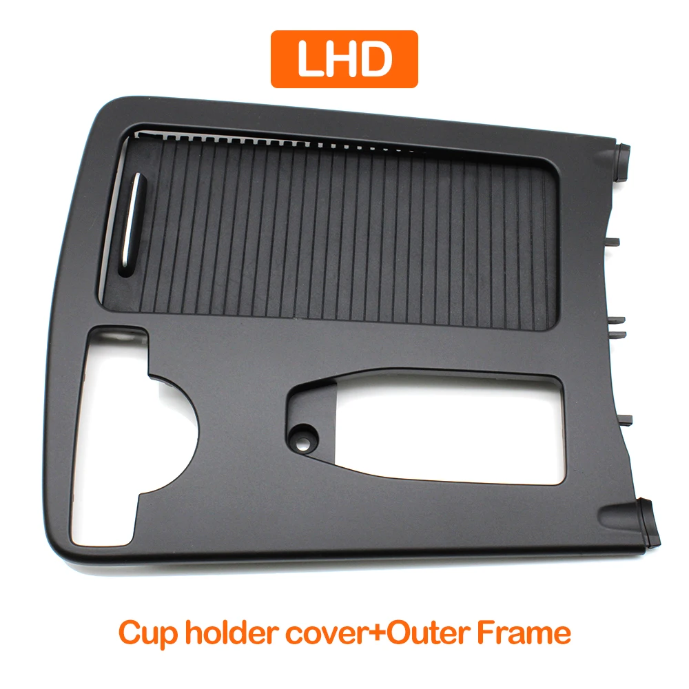 Schwarz Wasser Tasse Halter Rollladen Äußere Rahmen Abdeckung Trim Für Mercedes Benz C E Klasse W212 W204 C180 C200 C220 C250 C300 – Detail 10